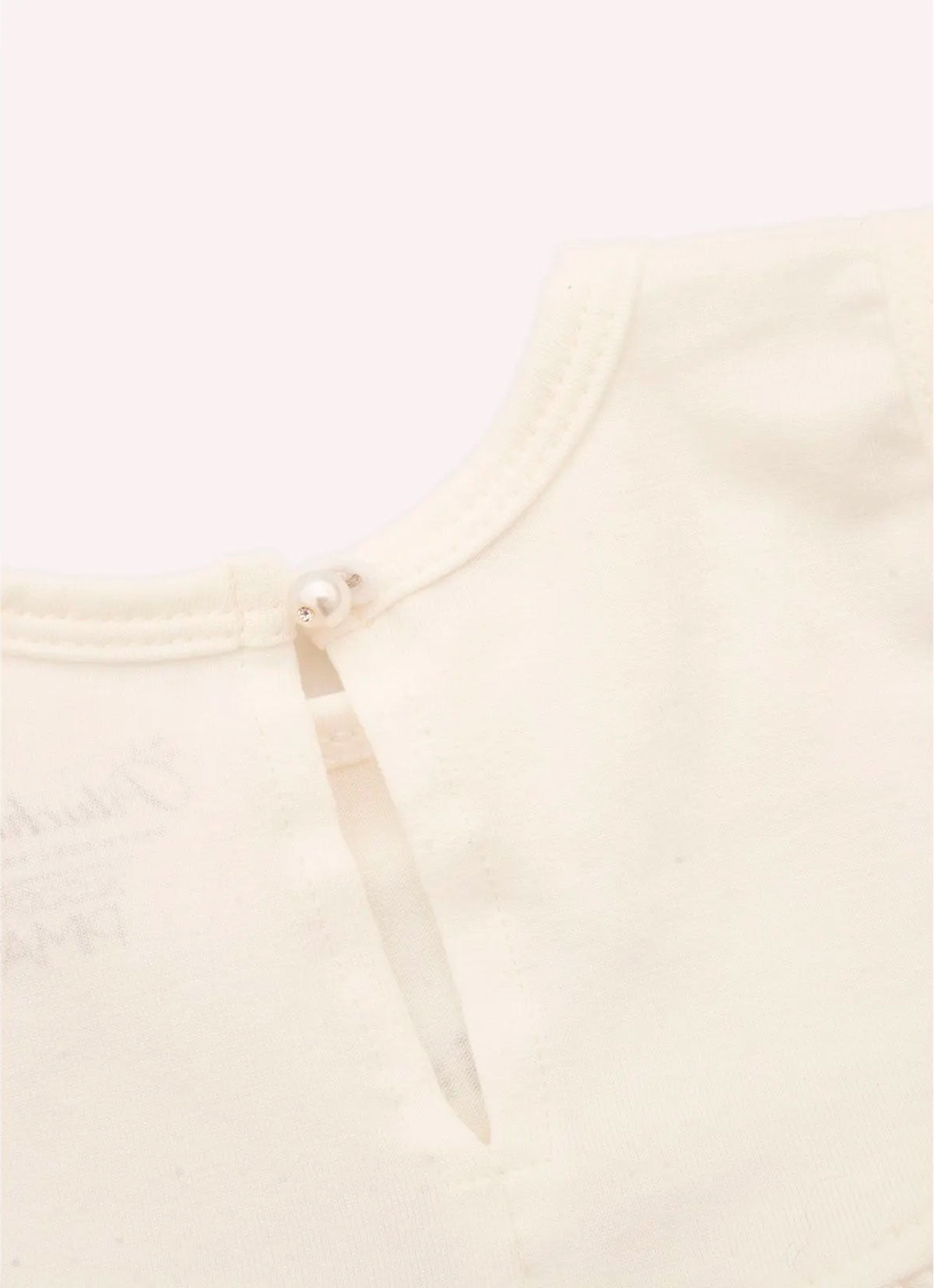 Vestido Cotton Pima Babados Com Calcinha