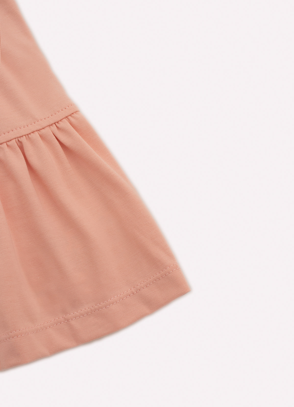 Vestido Cotton Pima Babados Com Calcinha