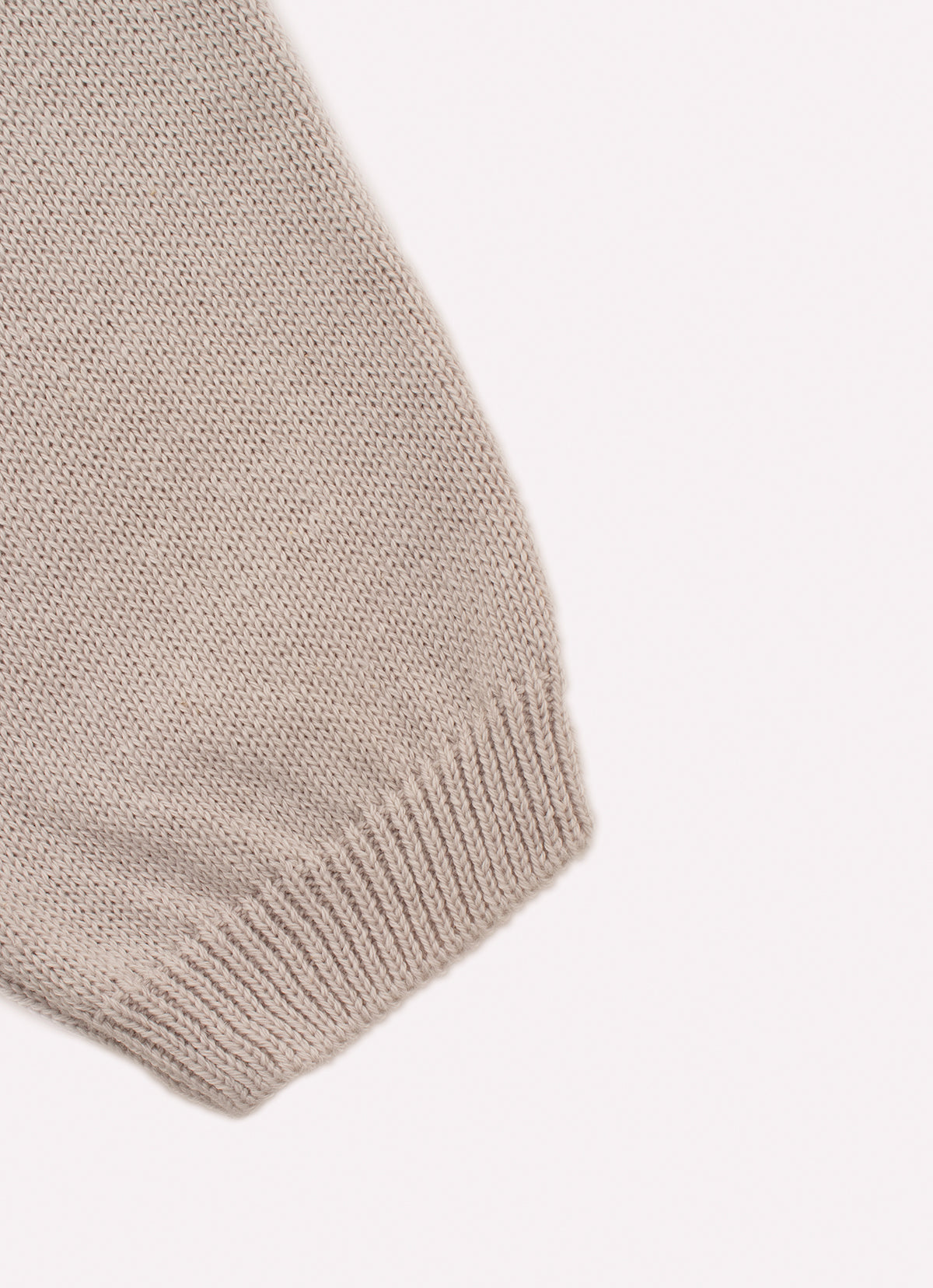 Conjunto Tricot Blusa Listrada e Calça Cachorrinho Costas