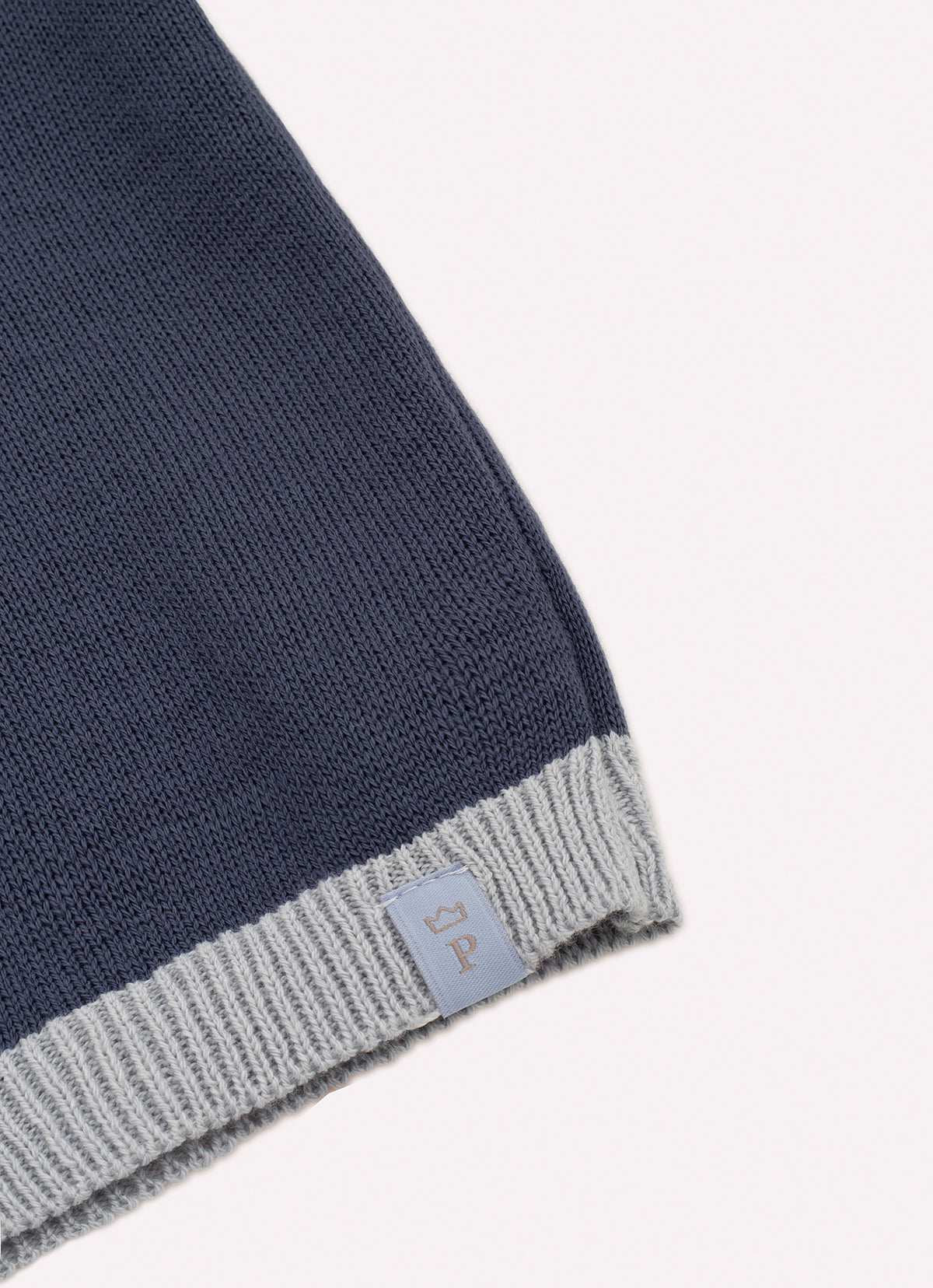 Casaco Tricot Bicolor For Boys