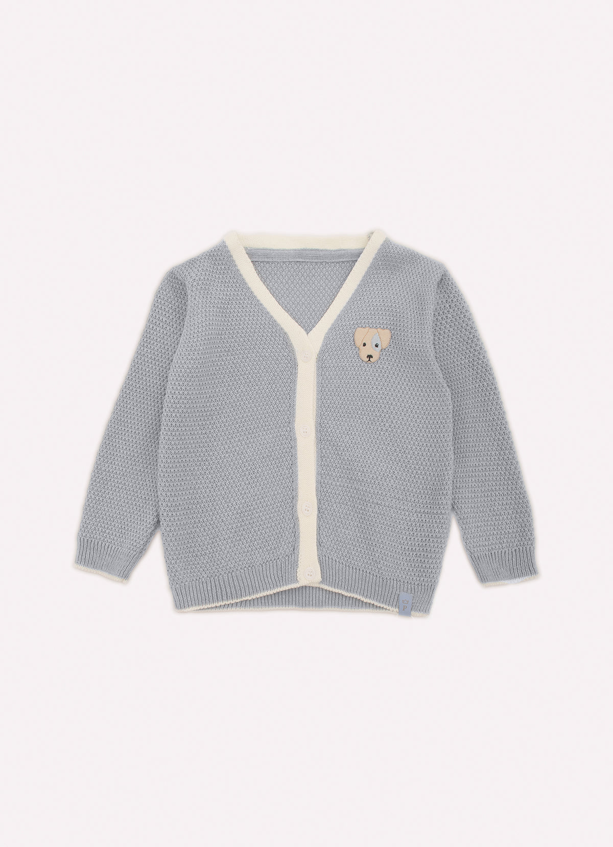 Casaco Tricot Ponto Texturizado For Boys