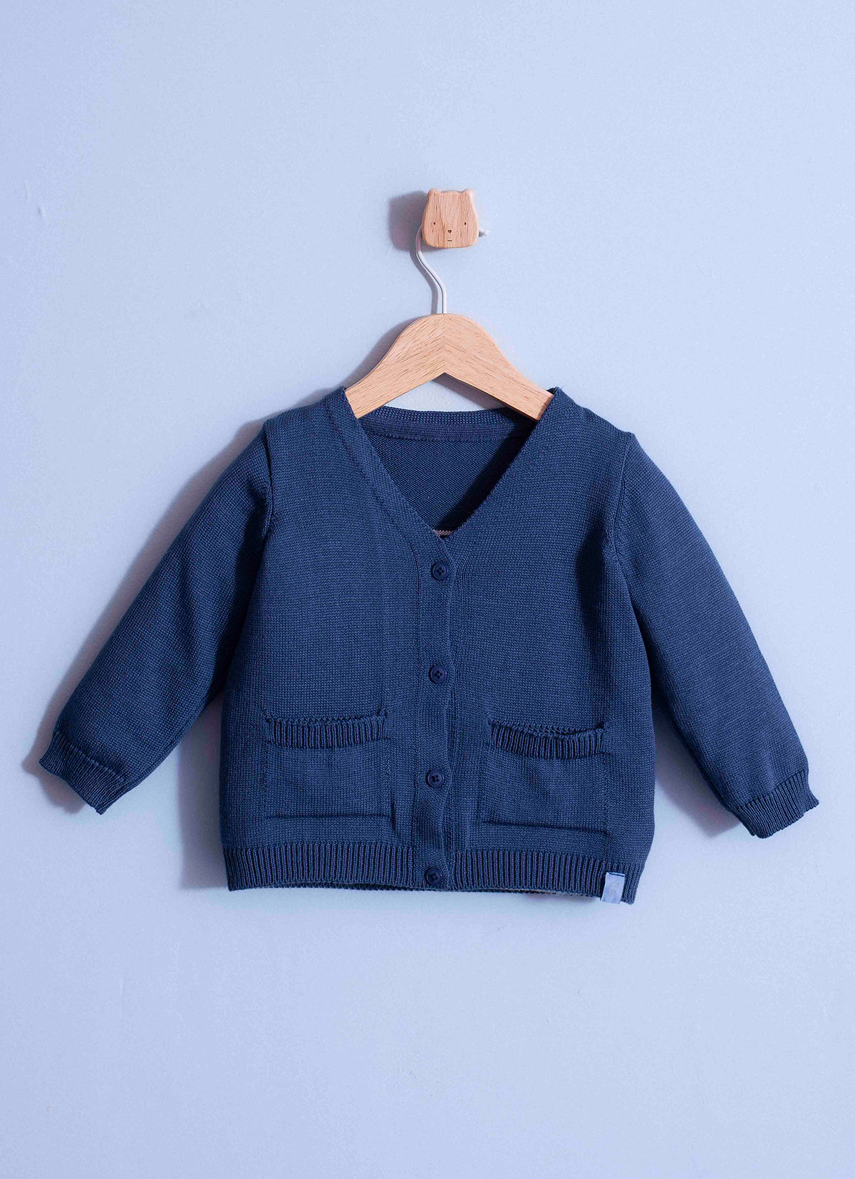 Casaco Tricot Rosto Cachorrinho Costas