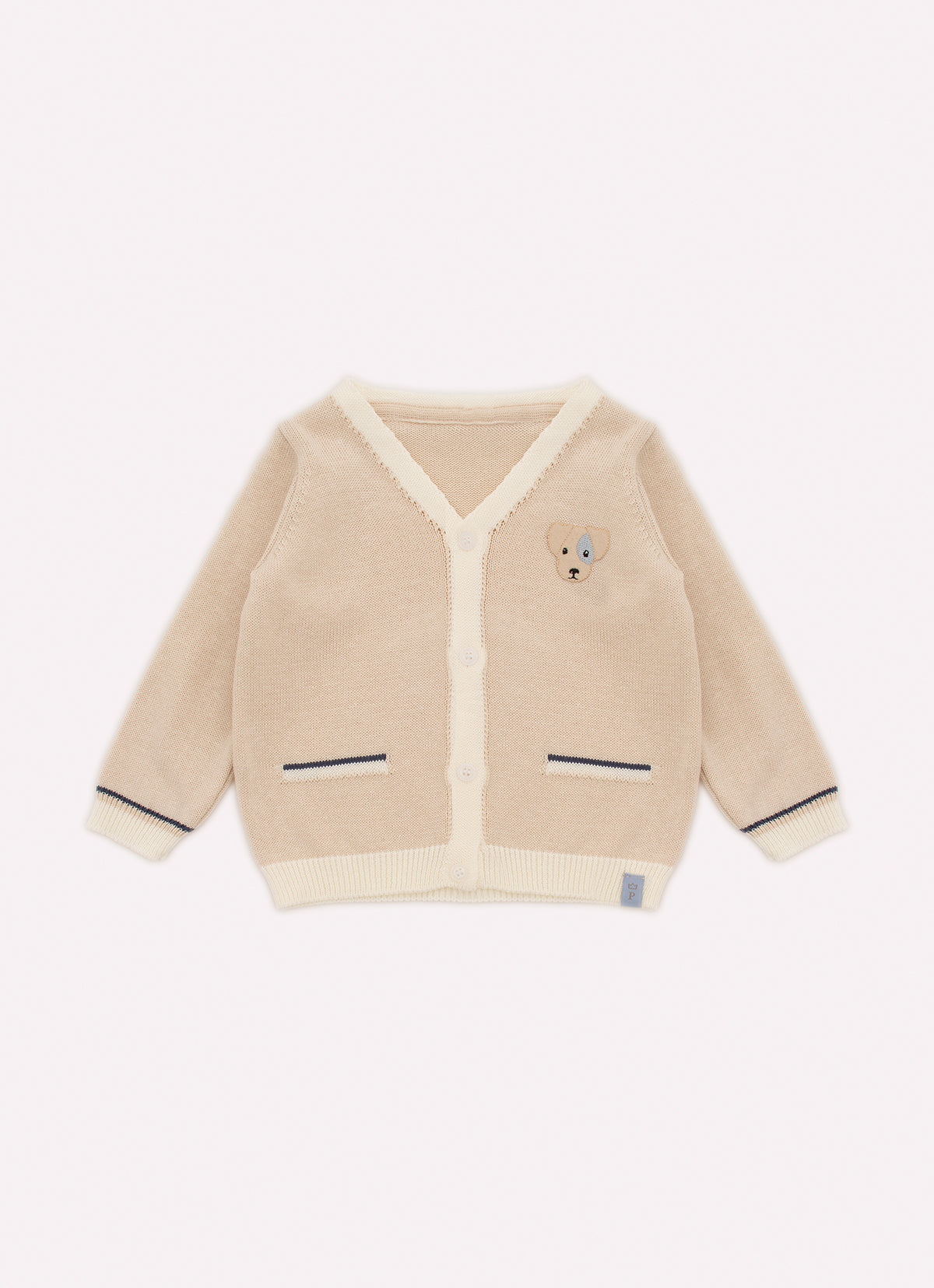 Casaco Tricot Detalhe Bolso For Boys