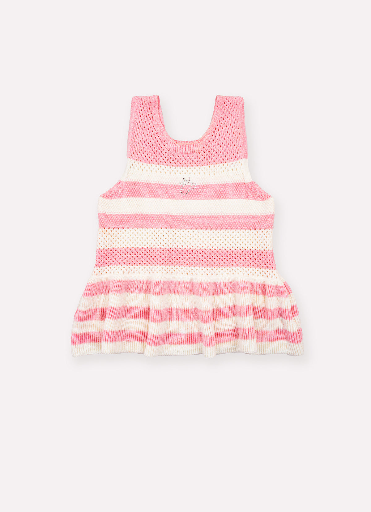 Regata Tricot Listrada Maxi Babado