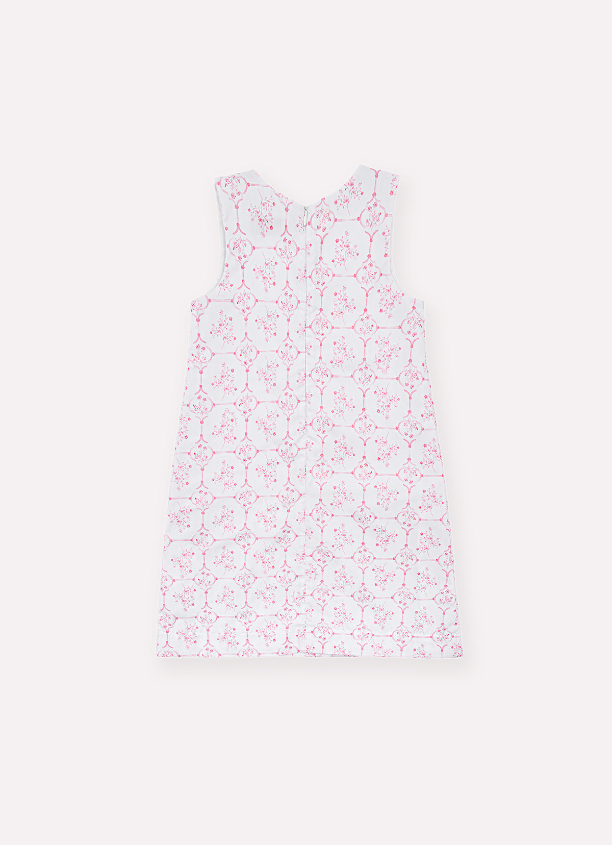 Vestido Algodão Estampado Resort