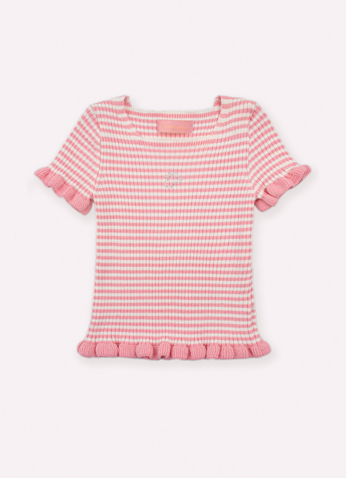 Blusa Tricot Mini Listras Babadinhos