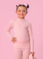 Blusa Tricot Canelada Sem Costura P Cristal