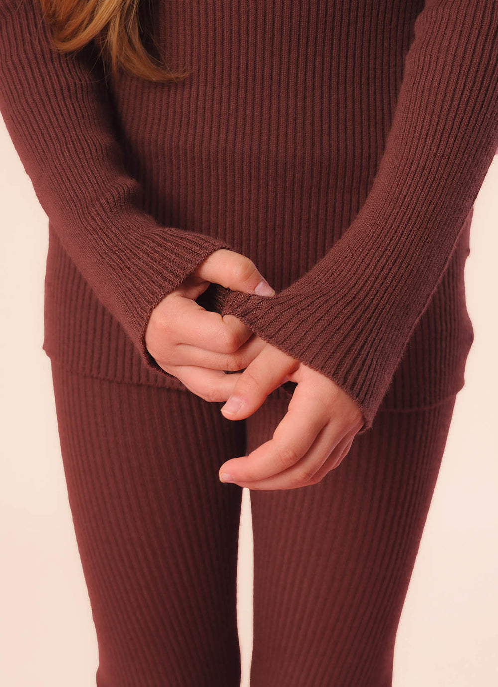 Blusa Tricot Canelada Sem Costura P Cristal