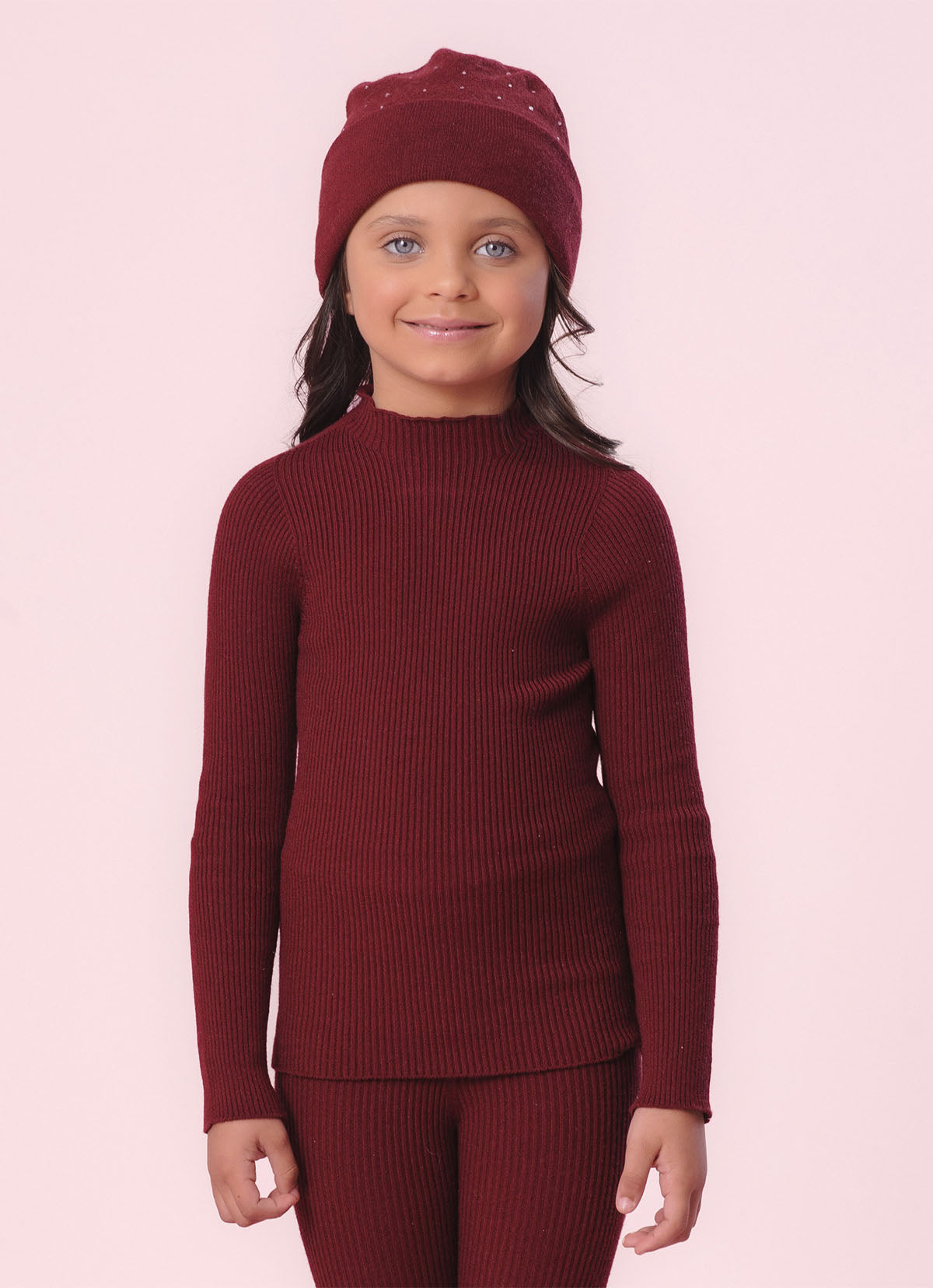 Blusa Tricot Canelada Sem Costura P Cristal