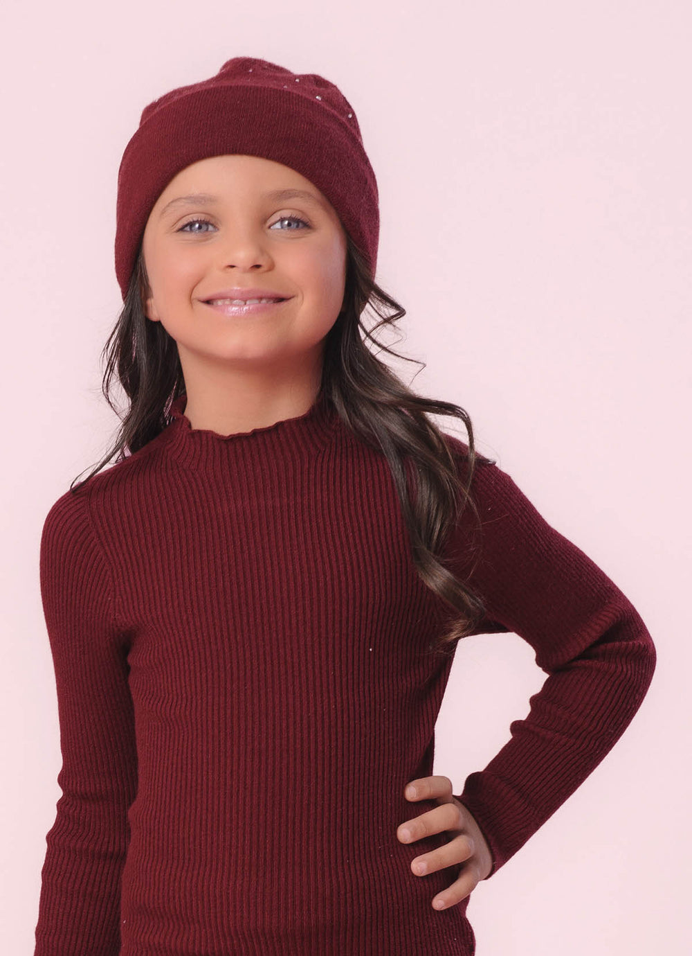 Blusa Tricot Canelada Sem Costura P Cristal