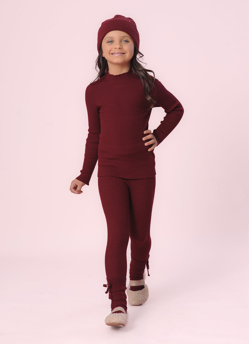 Blusa Tricot Canelada Sem Costura P Cristal