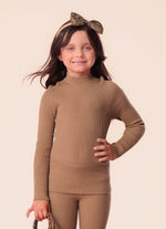 Blusa Tricot Canelada Sem Costura P Cristal