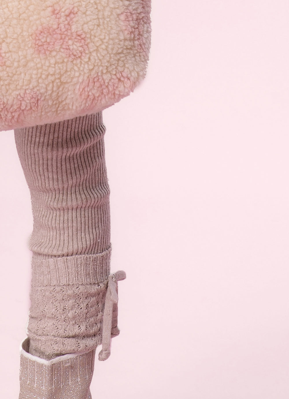 Legging Tricot Canelada Sem Costura