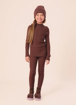 Legging Tricot Canelada Sem Costura