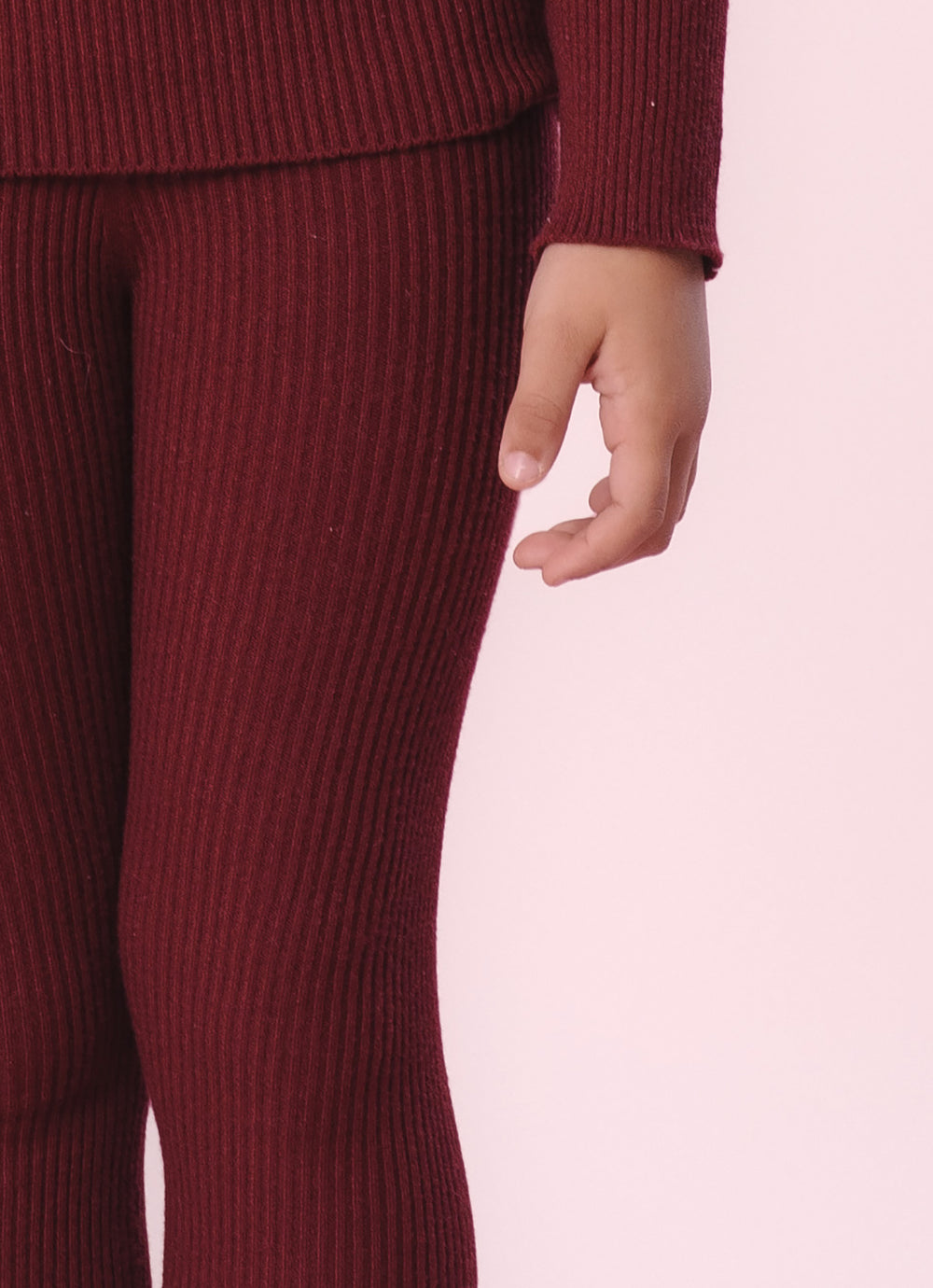 Legging Tricot Canelada Sem Costura