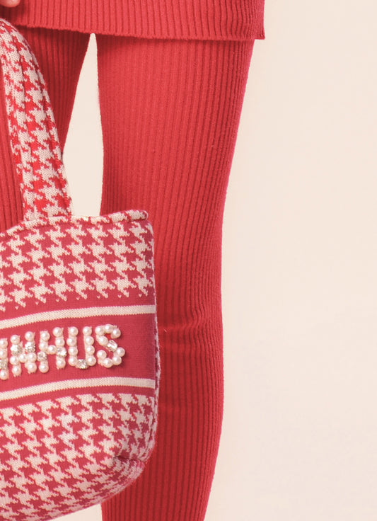 Legging Tricot Canelada Sem Costura Legging Tricot Canelada Sem Costura