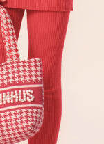 Legging Tricot Canelada Sem Costura