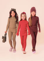 Legging Tricot Canelada Sem Costura