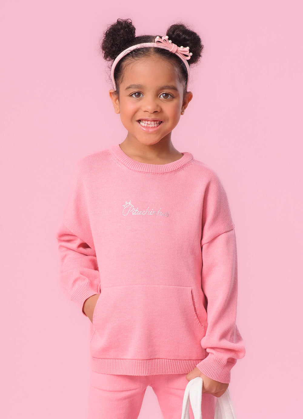 Blusa Tricot Canguru Pituchinhus Cristal