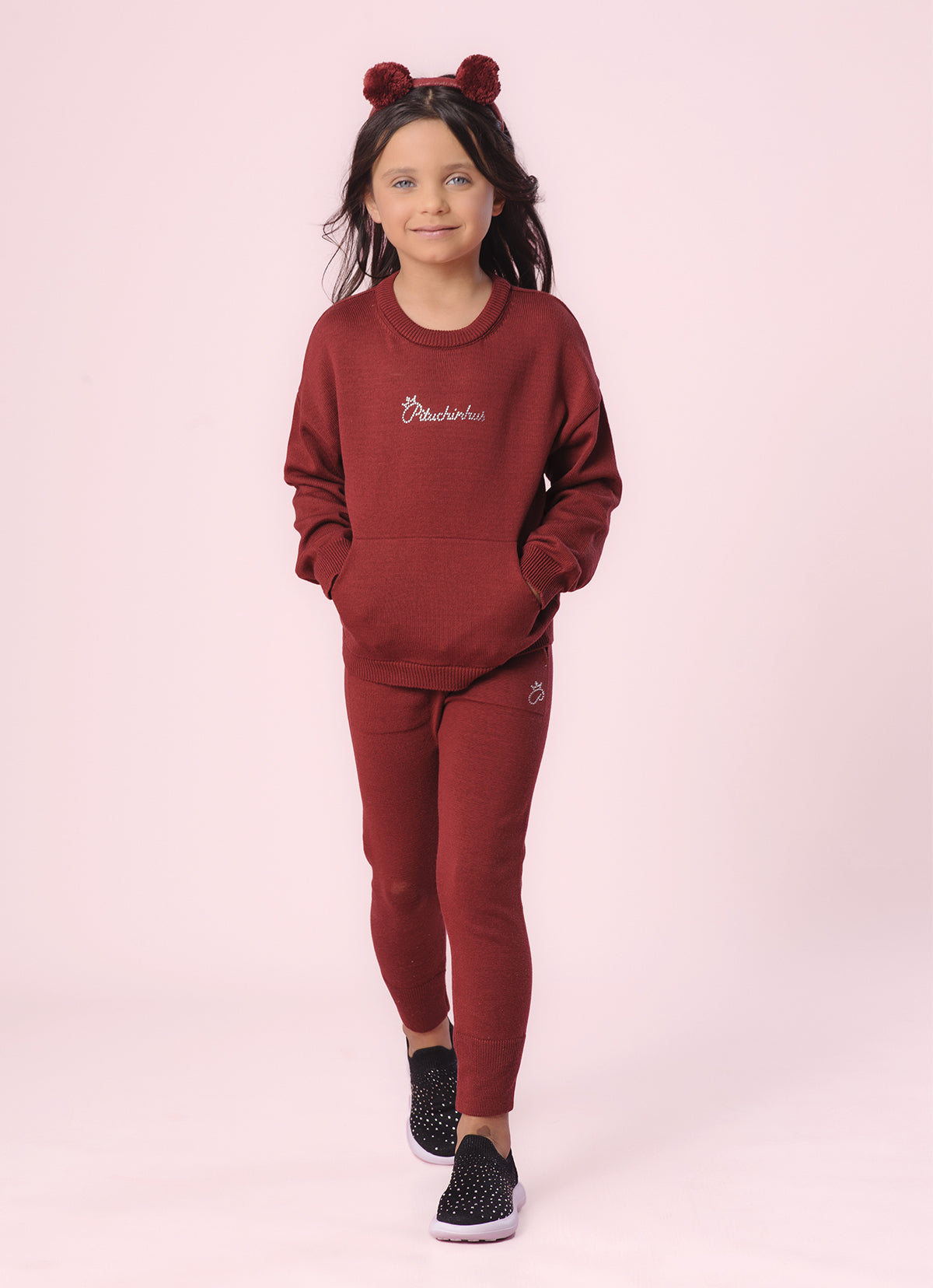 Blusa Tricot Canguru Pituchinhus Cristal