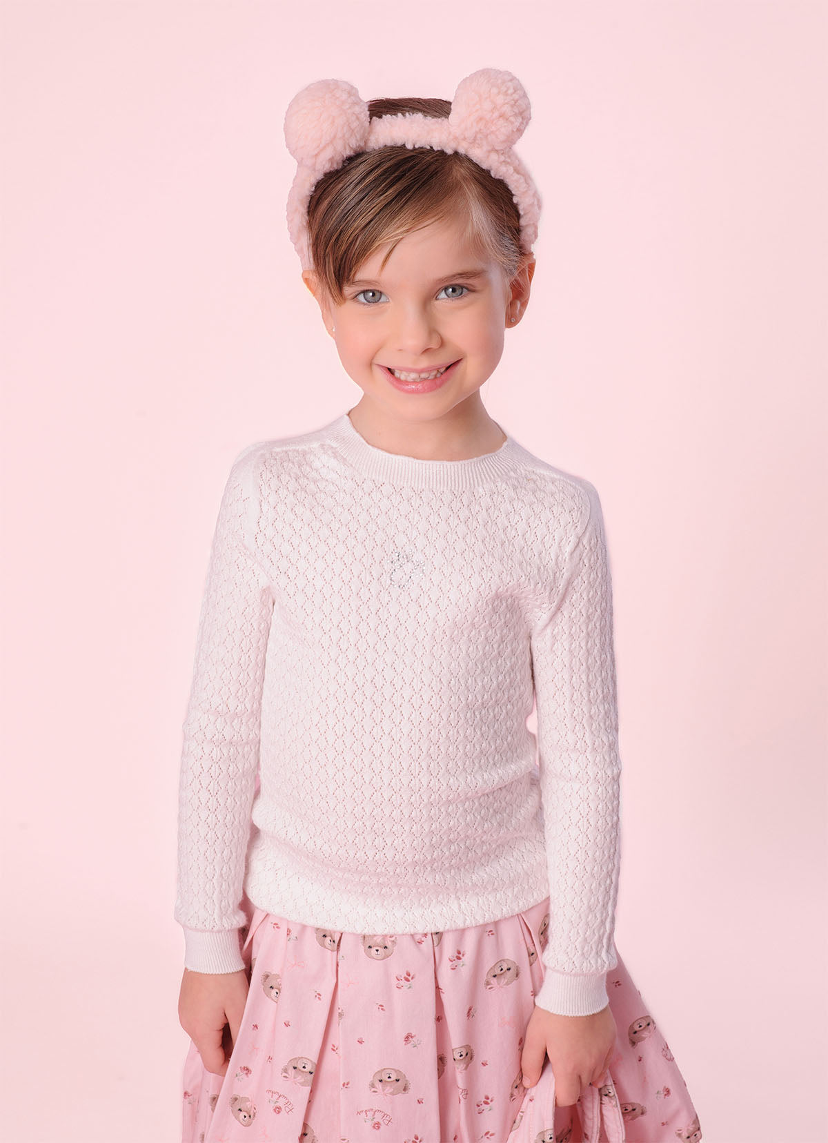 Blusa Tricot Ponto Rendado P Cristal