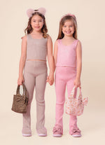 Regata Tricot Canelada Cropped