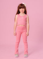 Regata Tricot Canelada Cropped