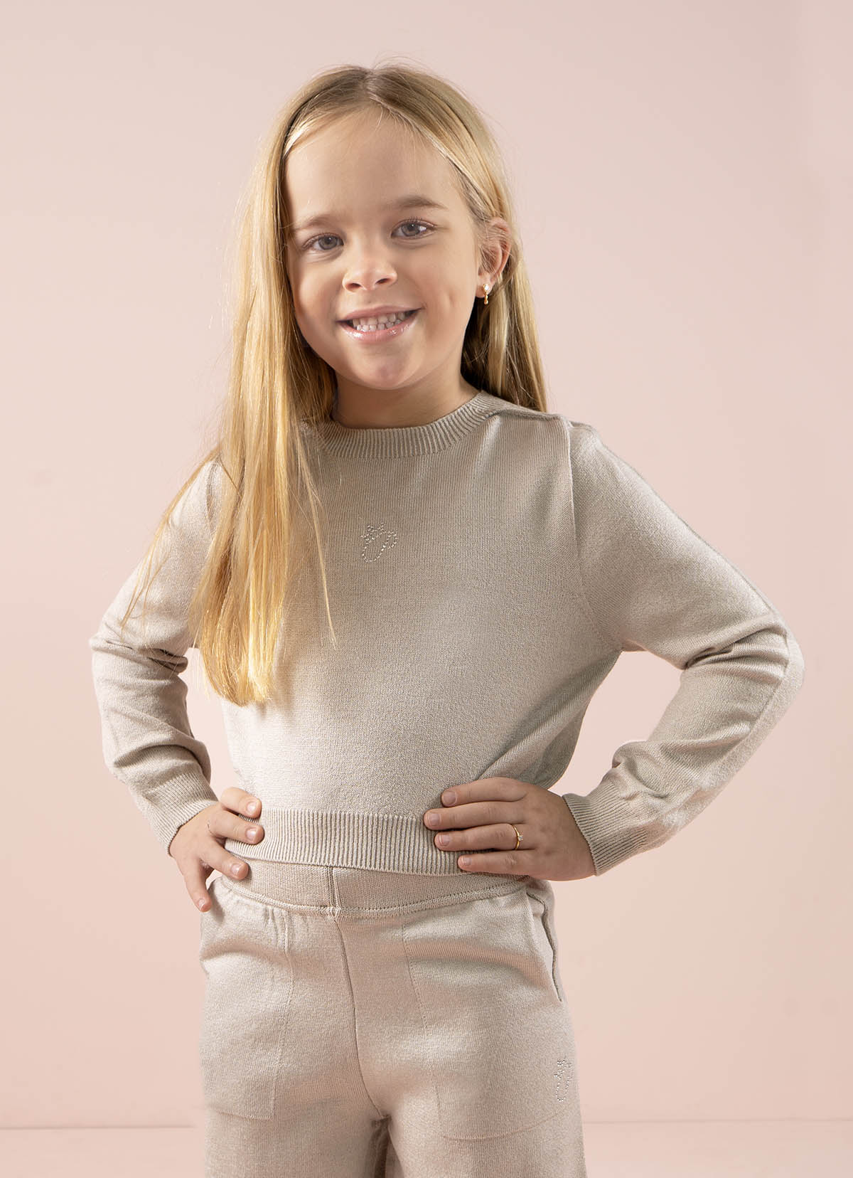 Blusa Tricot Sem Costura Cropped P Cristal