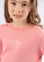 Blusa Tricot Sem Costura Cropped P Cristal