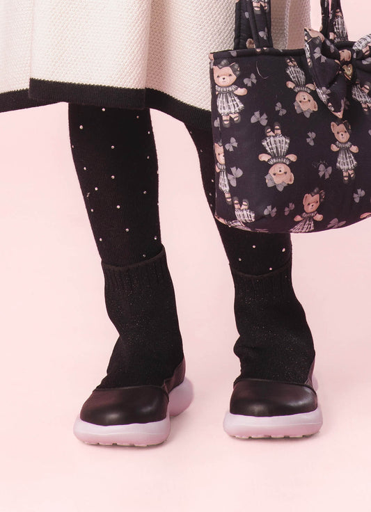 Meia Calça Tricot Cristais Meia Calça Tricot Cristais