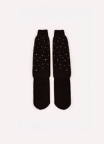 Meia Tricot Cristais