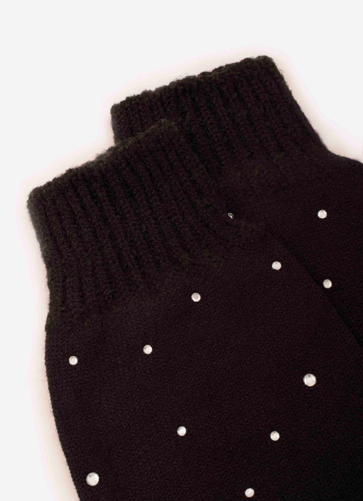 Meia Tricot Cristais