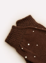 Meia Tricot Cristais