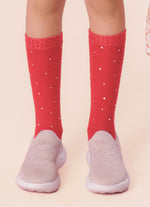 Meia Tricot Cristais