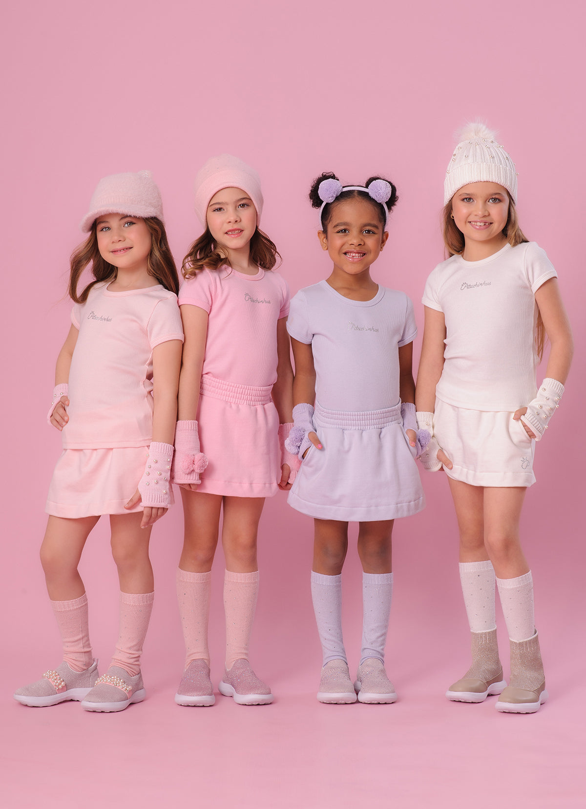 Blusa Ribana Pituchinhus Manga Curta