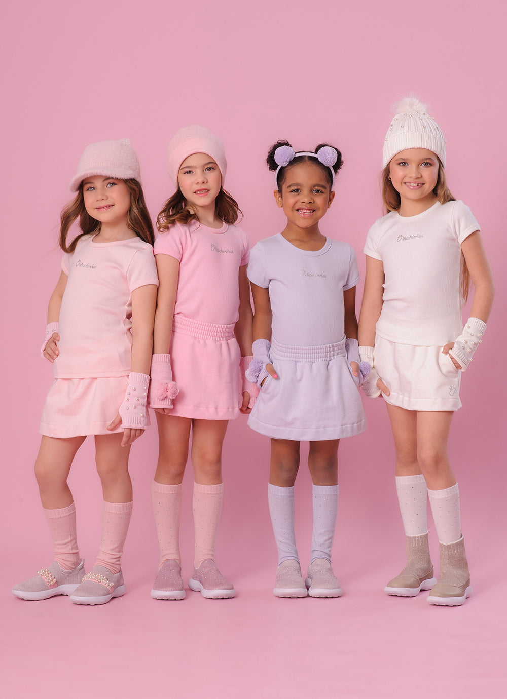 Blusa Ribana Pituchinhus Manga Curta