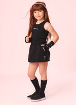 Short Saia Moletom P Cristal