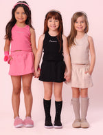 Short Saia Moletom P Cristal