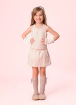 Short Saia Moletom P Cristal