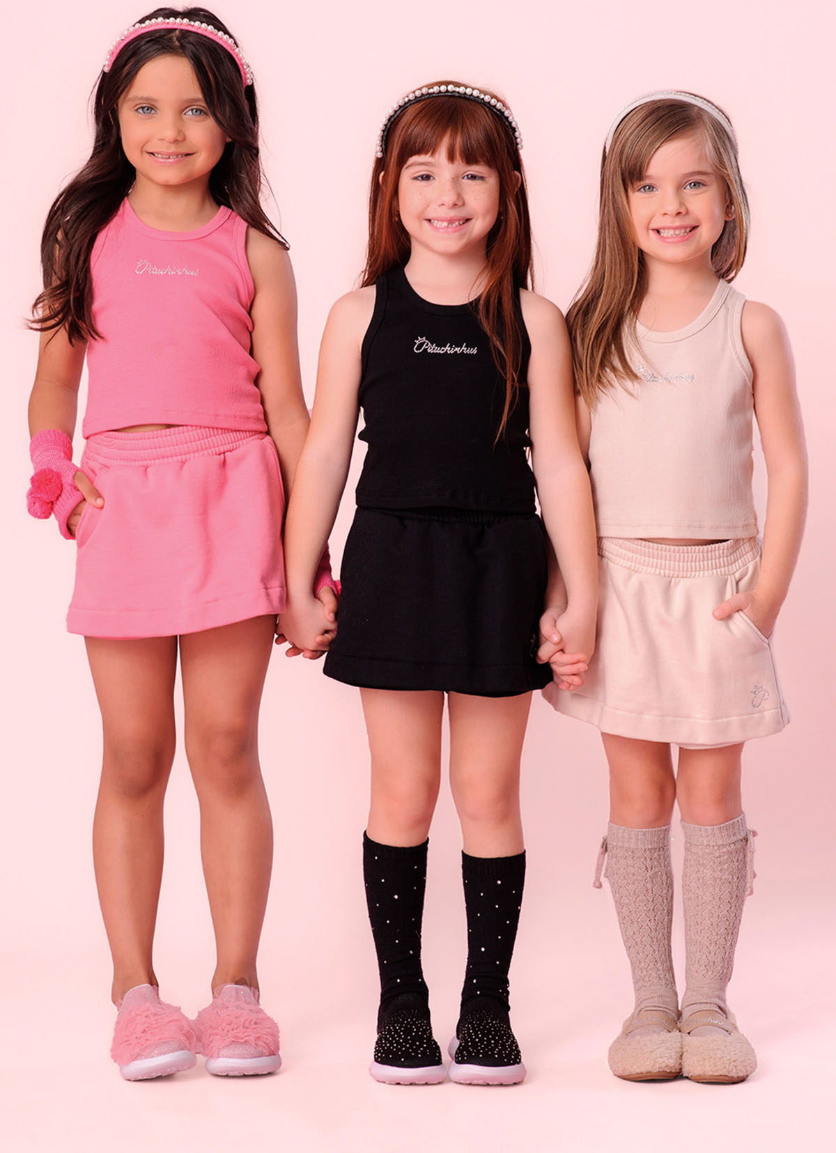 Short Saia Moletom P Cristal