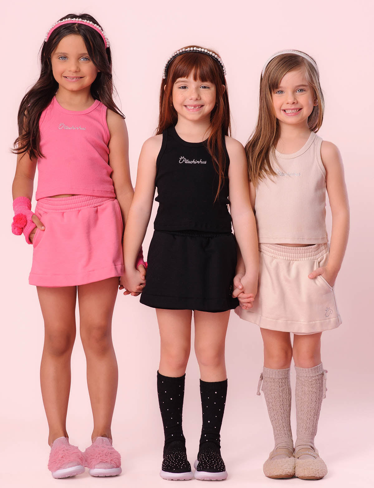 Short Saia Moletom P Cristal