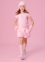 Short Saia Moletom P Cristal