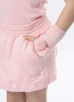 Short Saia Moletom P Cristal