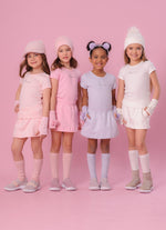 Short Saia Moletom P Cristal