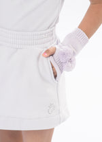 Short Saia Moletom P Cristal