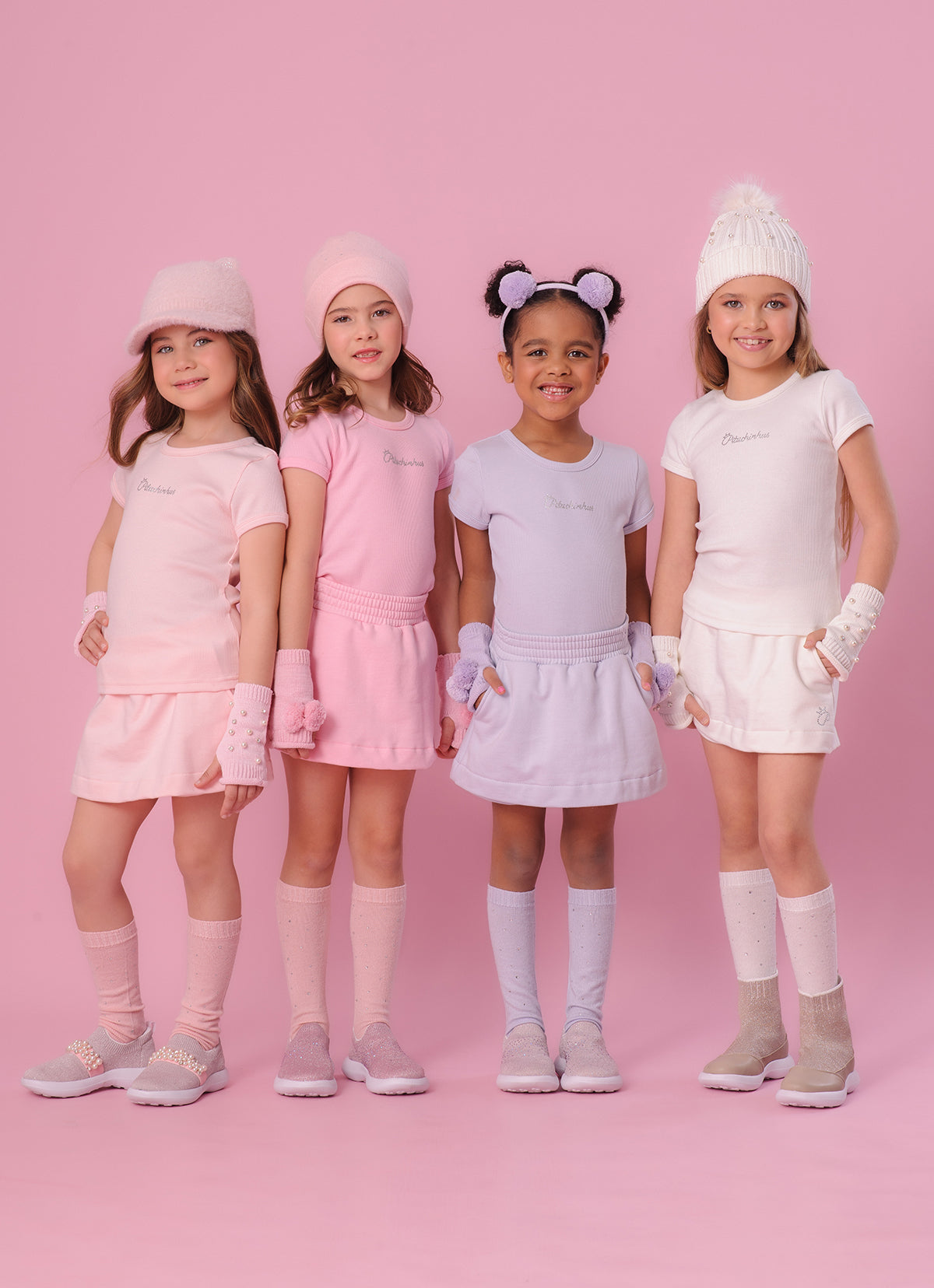 Short Saia Moletom P Cristal