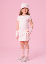 Short Saia Moletom P Cristal