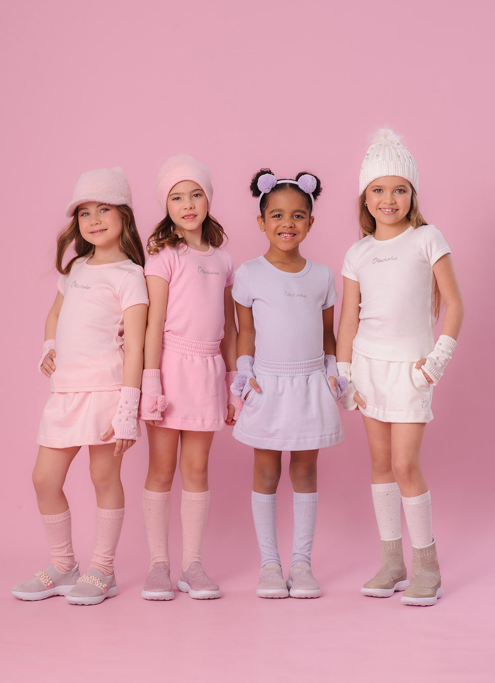 Short Saia Moletom P Cristal