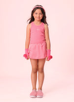 Short Saia Moletom P Cristal