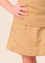 Short Saia Moletom P Cristal